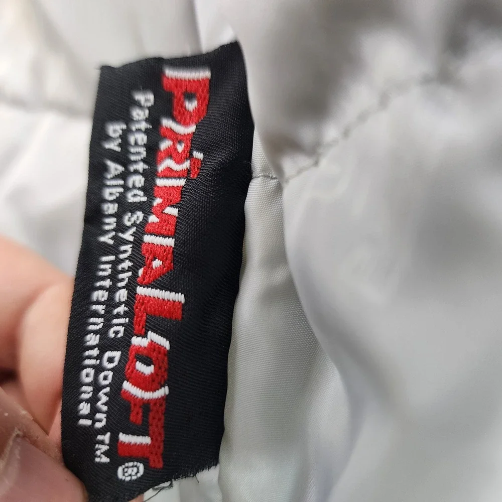 Vintage‎ L.L. Bean Sherpa Collar Primaloft Field Jacket Outdoor Utility Parka L